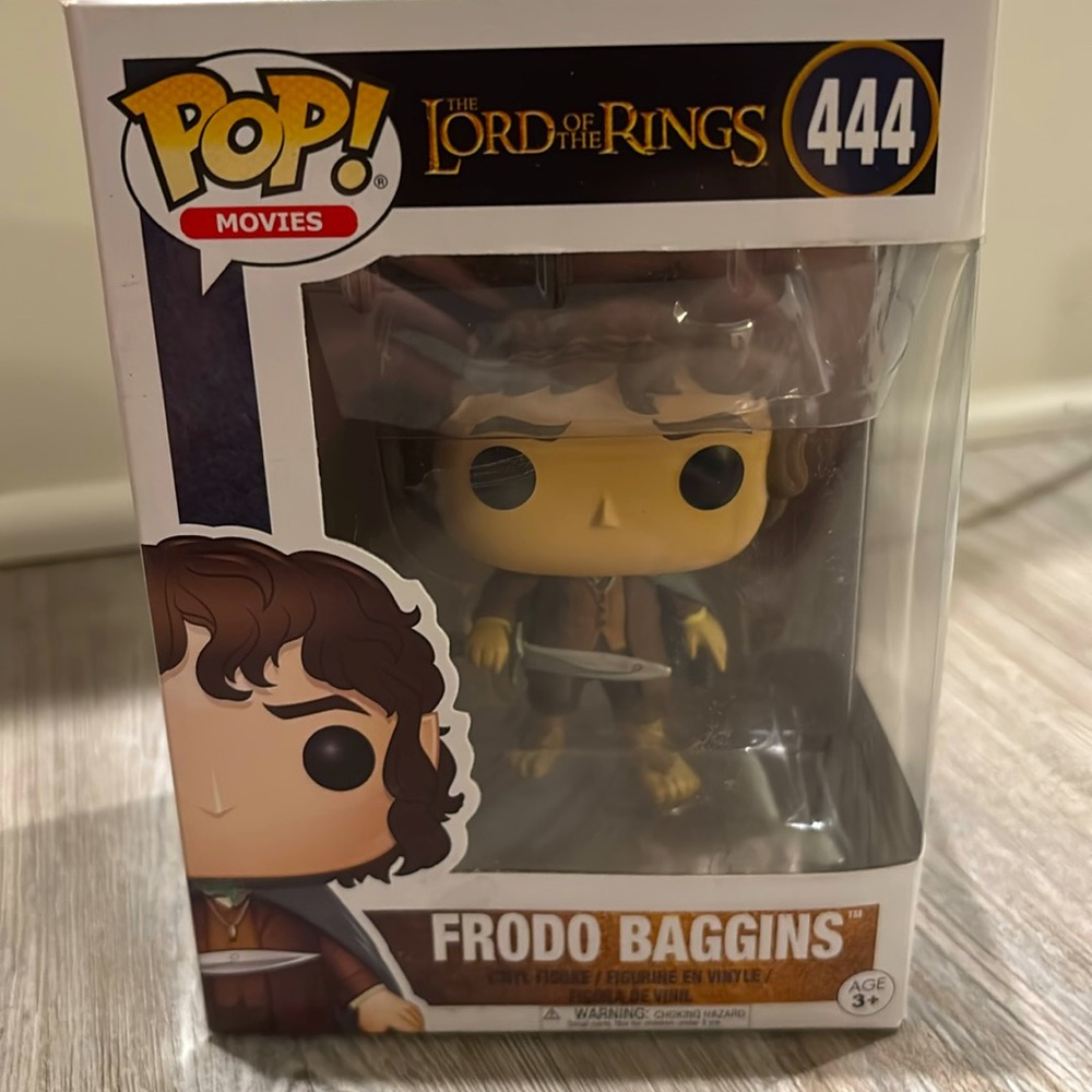 Funko Pop of Frodo Baggins, 444